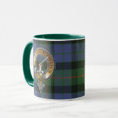 Mug Gunn Tartan & Badge (Devant gauche)