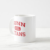 Mug Gunn - titans - lycée - Palo Alto la Californie (Devant gauche)