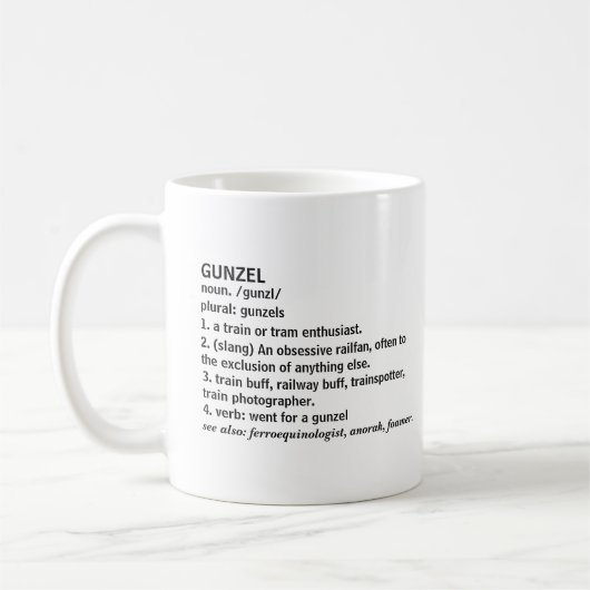 Mug Gunzel - Vapeur Diesel Les amateurs de train Railf (Gauche)