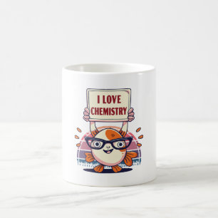 Mug Guppies et chimie d'amour