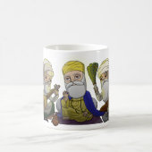 Mug Guru Nanak (Centre)