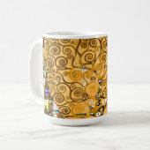 Mug Gustav Klimt Arbre de vie (Devant gauche)