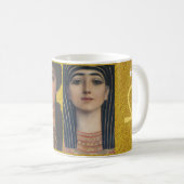 Mug Gustav Klimt-Athena & Isis | déesse rétro (Devant droit)
