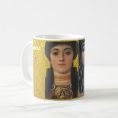 Mug Gustav Klimt-Athena & Isis | déesse rétro (Devant gauche)