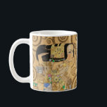 Mug Gustav Klimt - Attente, Stoclet Frieze<br><div class="desc">L'Arbre de Vie,  Frise Stoclet,  Attente - Gustav Klimt,  Carton,  1909</div>
