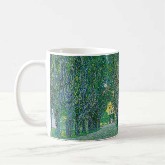 Mug Gustav Klimt - Avenue dans le parc Schloss Kammer (Gauche)