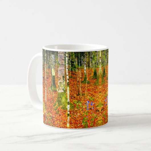 Mug Gustav Klimt Birch Trees (Devant gauche)