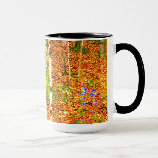 Mug Gustav Klimt Birch Trees (Droite)
