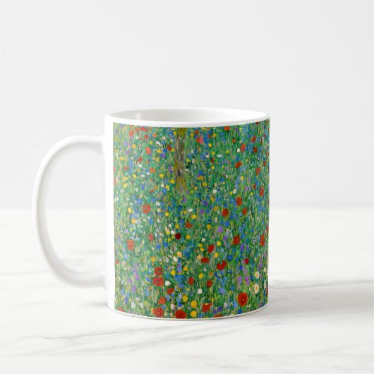 Mug Gustav Klimt - Champ de coquelicots (Gauche)