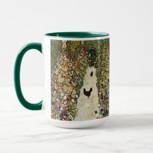 Mug Gustav Klimt - Chemin de jardin avec poules