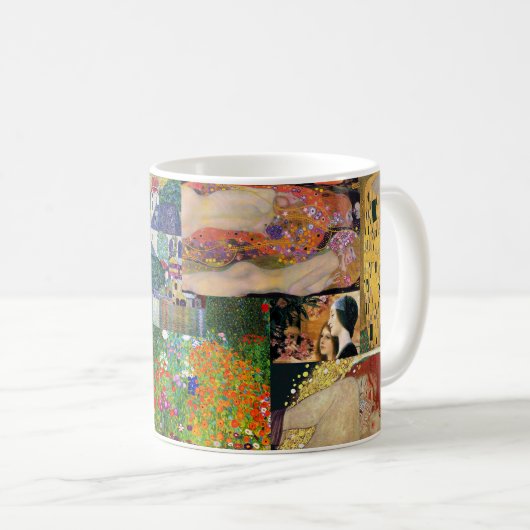 Mug Gustav Klimt , Collage (Devant droit)