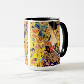 Mug Gustav Klimt Dame au éventail (Devant droit)