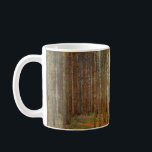 Mug Gustav Klimt - Forêt de pins de Tannenwald<br><div class="desc">Forêt de sapins / Forêt de pins de Tannenwald - Gustav Klimt,  Huile sur toile,  1902</div>