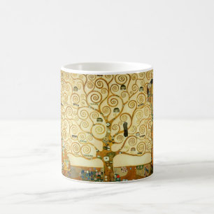 Mug Gustav Klimt L'Arbre De Vie Art Nouveau Vintage