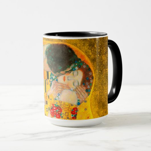 Mug Gustav Klimt Le Baiser (Devant droit)