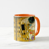 Mug Gustav Klimt - Le baiser / Saint Valentin (Devant droit)