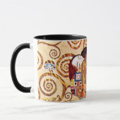 Mug Gustav Klimt - L'Embrace - Peinture d'Art (Gauche)