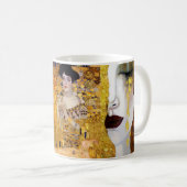 Mug Gustav Klimt, peintures Collage, Art combiné (Devant droit)