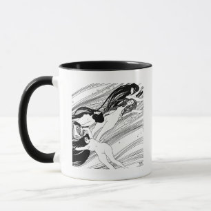 Mug Gustav Klimt - Sang de poisson Art surréaliste jap