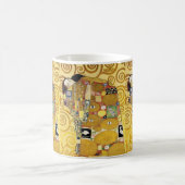 Mug Gustav Klimt , “ The hug ” コーヒーマグカップ (Centre)