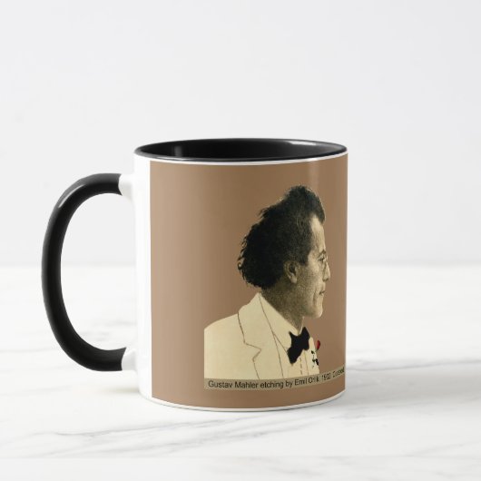 Mug Gustav Mahler (Gauche)