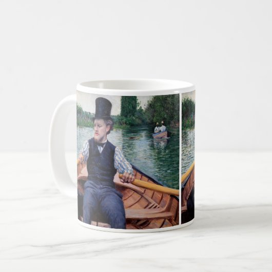 Mug Gustave Caillebotte - Bateau (Devant gauche)