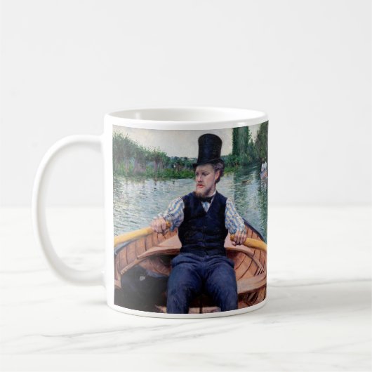 Mug Gustave Caillebotte - Partie de bateau (Gauche)