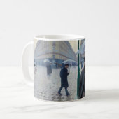 Mug Gustave Caillebotte - Rue de Paris ; Temps de plui (Devant gauche)