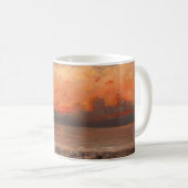 Mug Gustave Courbet - Coucher de soleil (Devant droit)