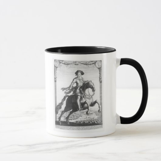 Mug Gustavus Adolphus II, roi de la Suède, dessus (Droite)