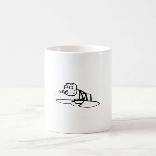 Mug Guy Spitting Mème de céréales (Centre)
