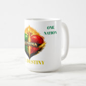 Mug Guyana coloré (Devant droit)