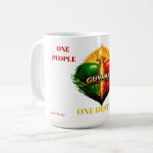 Mug Guyana coloré (Devant gauche)