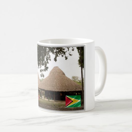 Mug Guyana - Maisons - (Devant droit)