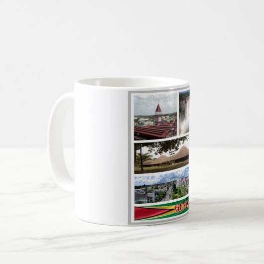 Mug Guyana - Mosaic - (Devant gauche)