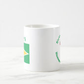 Mug GUYANA Patriotique Personnalisé (Centre)