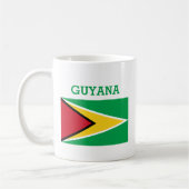 Mug GUYANA Patriotique Personnalisé (Gauche)