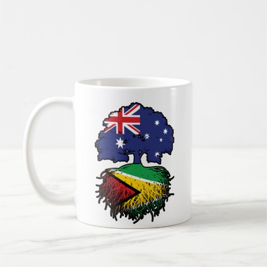 Mug Guyane Australie Australie racine arbre (Gauche)