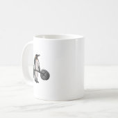 Mug Gym de levage de pingouin levage de poids (Devant gauche)