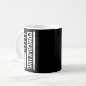 Mug Gym De L'Usa Powerlifter Poids Pour (Devant gauche)