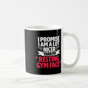 Mug Gym Entraînement Bodybuilding Amusant Mon Repos Vi