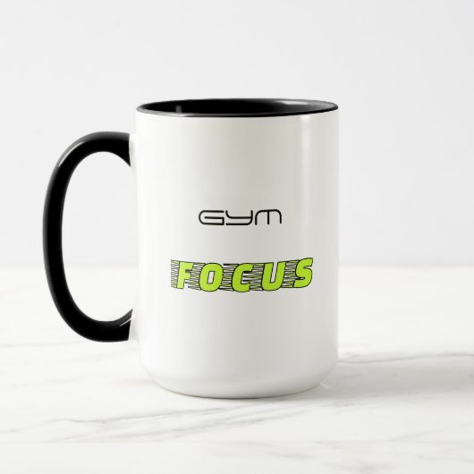 Mug GYM FOCUS Fitness Moderne (Gauche)
