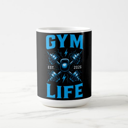Mug Gym Life Est. 2026 – New Chapter Fitness (Centre)