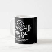 Mug Gym mental - Esprit Motivationnel (Devant gauche)
