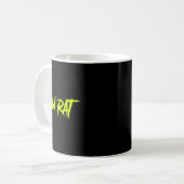 Mug Gym Rat Cadeaux Hommes Vêtements Essentiels Hustle (Devant gauche)