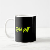 Mug Gym Rat Cadeaux Hommes Vêtements Essentiels Hustle (Gauche)