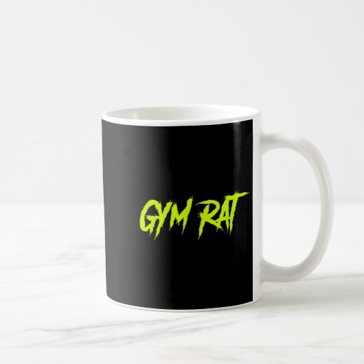 Mug Gym Rat Cadeaux Hommes Vêtements Essentiels Hustle (Droite)