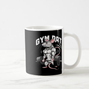 Mug Gym Rat Funny Bodybuilding Fitness entraînement Gy