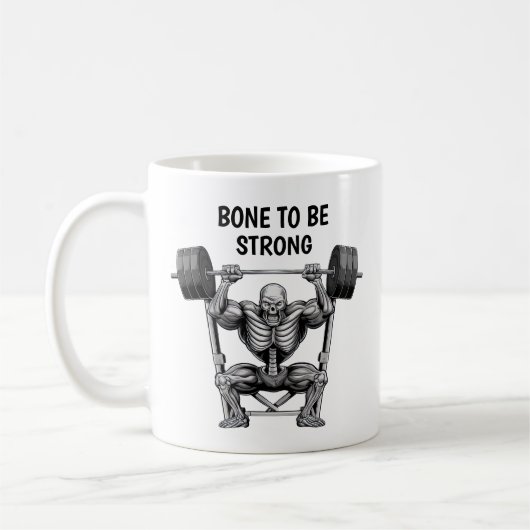 Mug Gym Skeleton (Gauche)