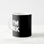 Mug Gym Work Bodybuilding Fitness Workout  (Devant gauche)